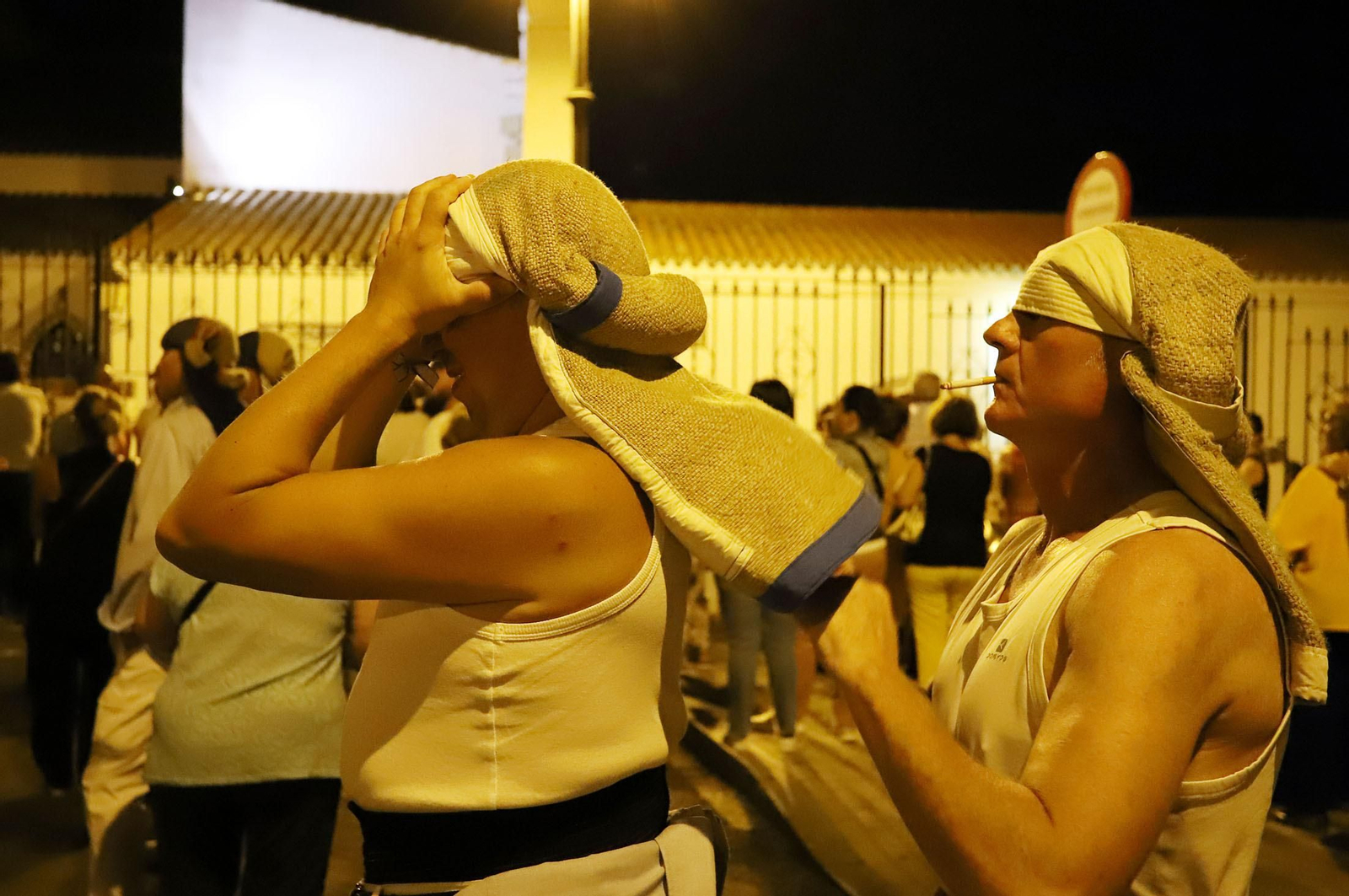 Imágenes de la bajada de la Virgen de La Cinta