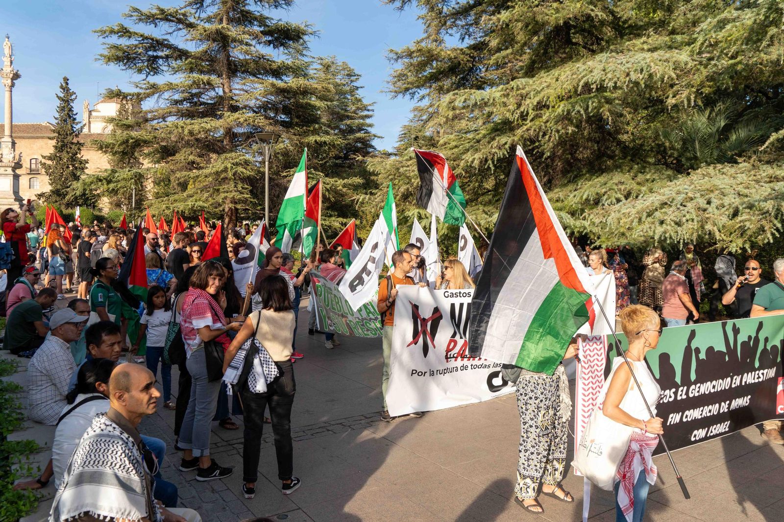 Granada vuelve a solidarizarse con Gaza y Palestina