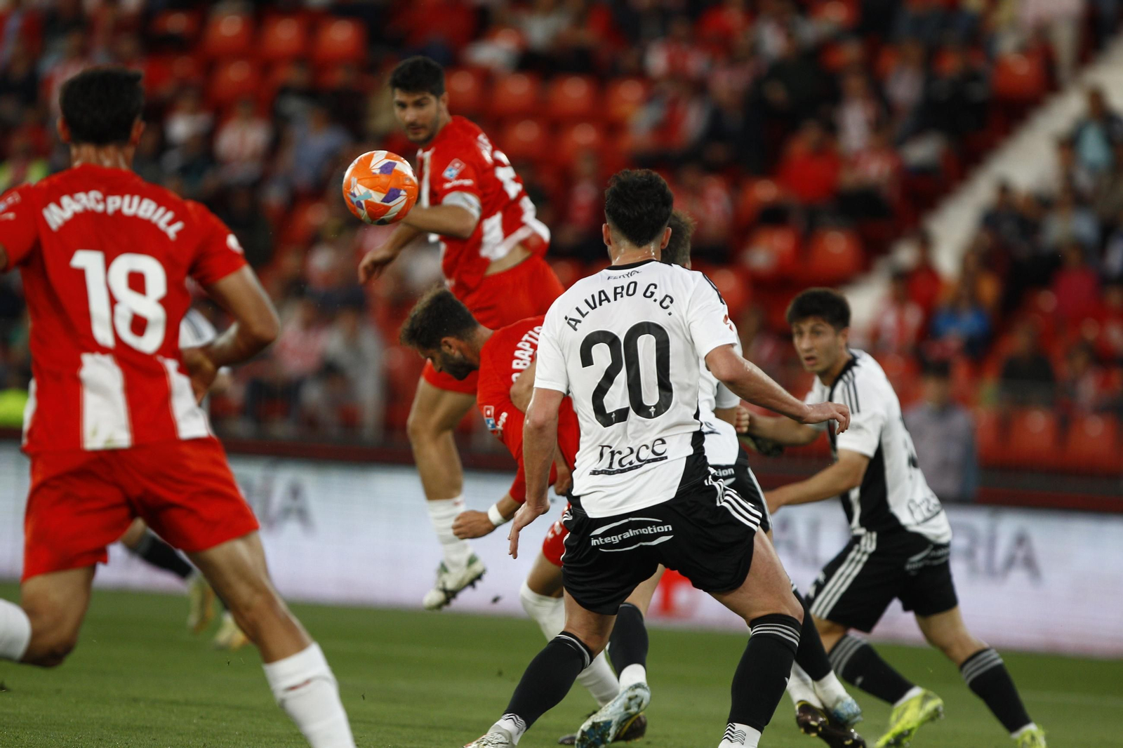 U.D. Almería-Racing Club Ferrol, en imágenes