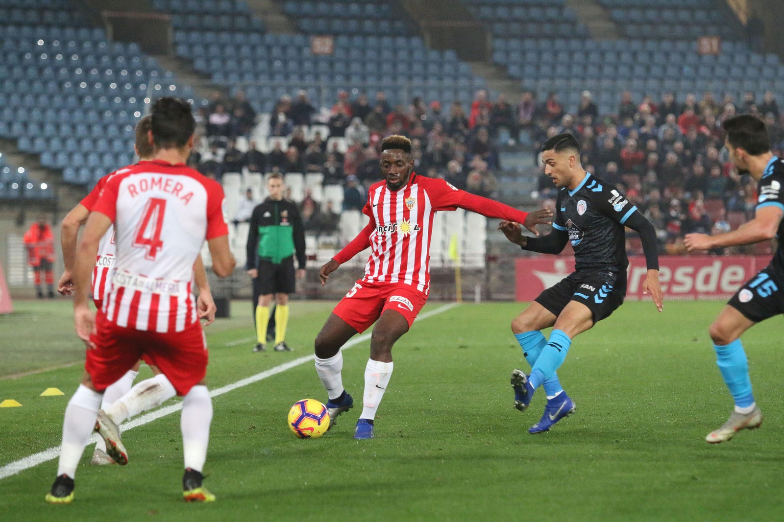 El Almería-Lugo, en imágenes