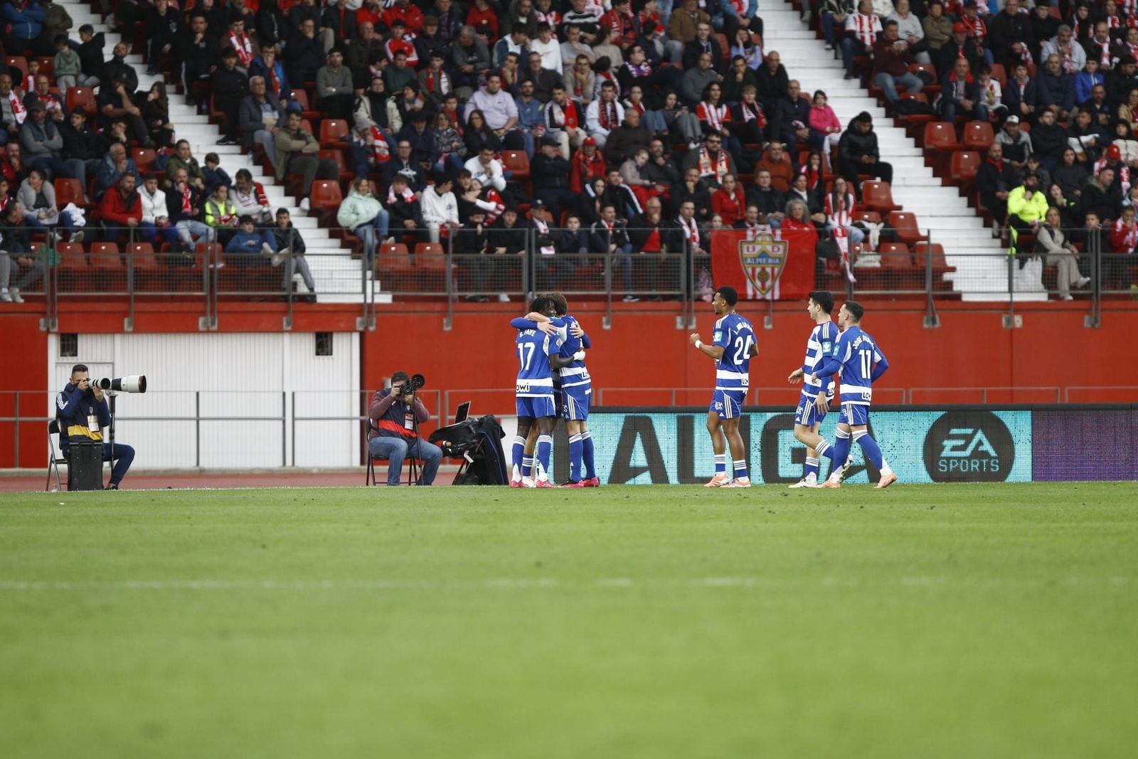 Las mejores imágenes del UD Almería-Granada CF