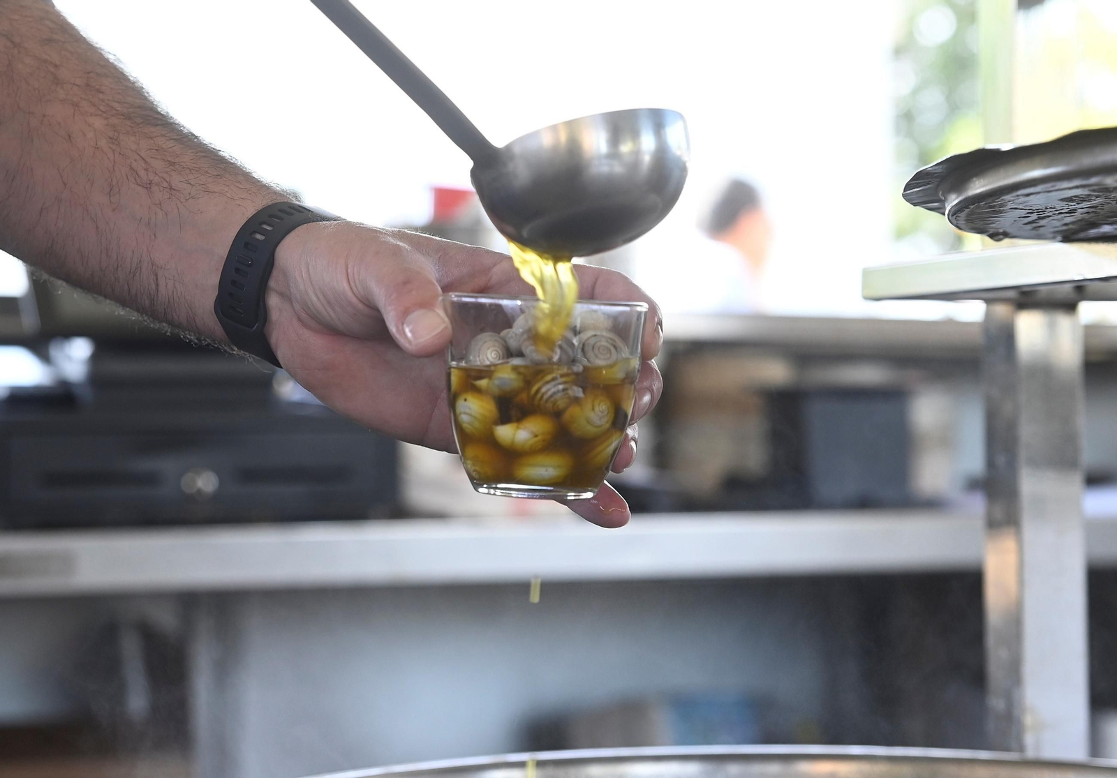 La apertura de los puestos de caracoles en Córdoba