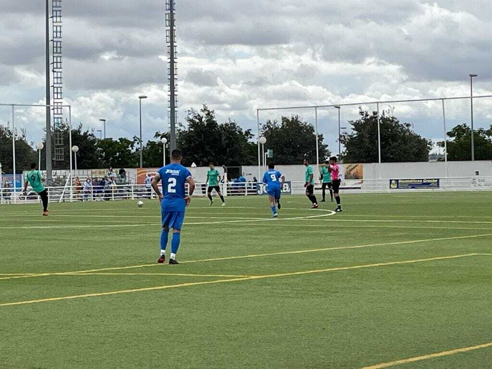 Imagen del Torreblanca-Chiclana, disputado en Los Caños.