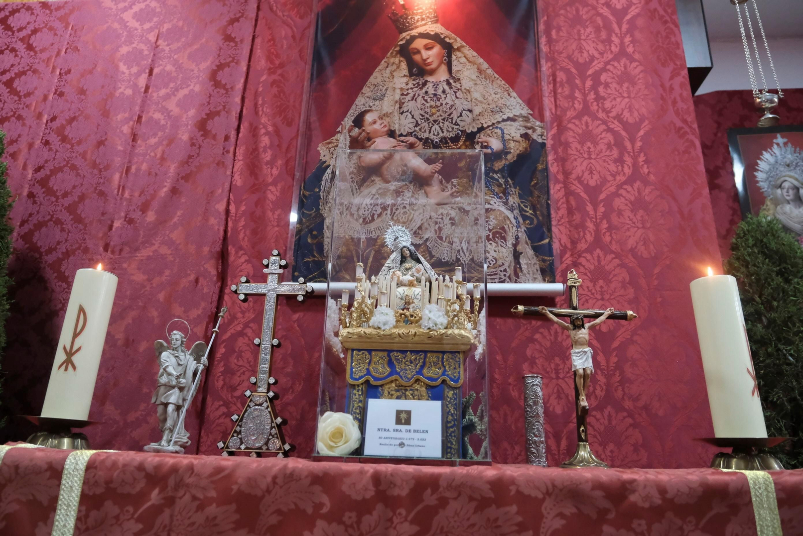 La Semana Santa en miniatura de la barriada de Levante en Córdoba, en imágenes