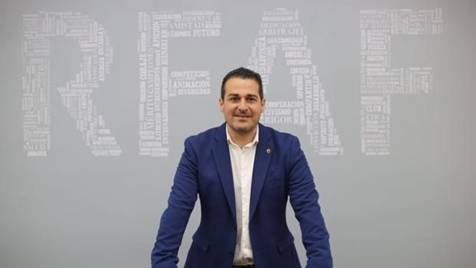 Pablo Lozano, presidente de la Federación Andaluza de Fútbol