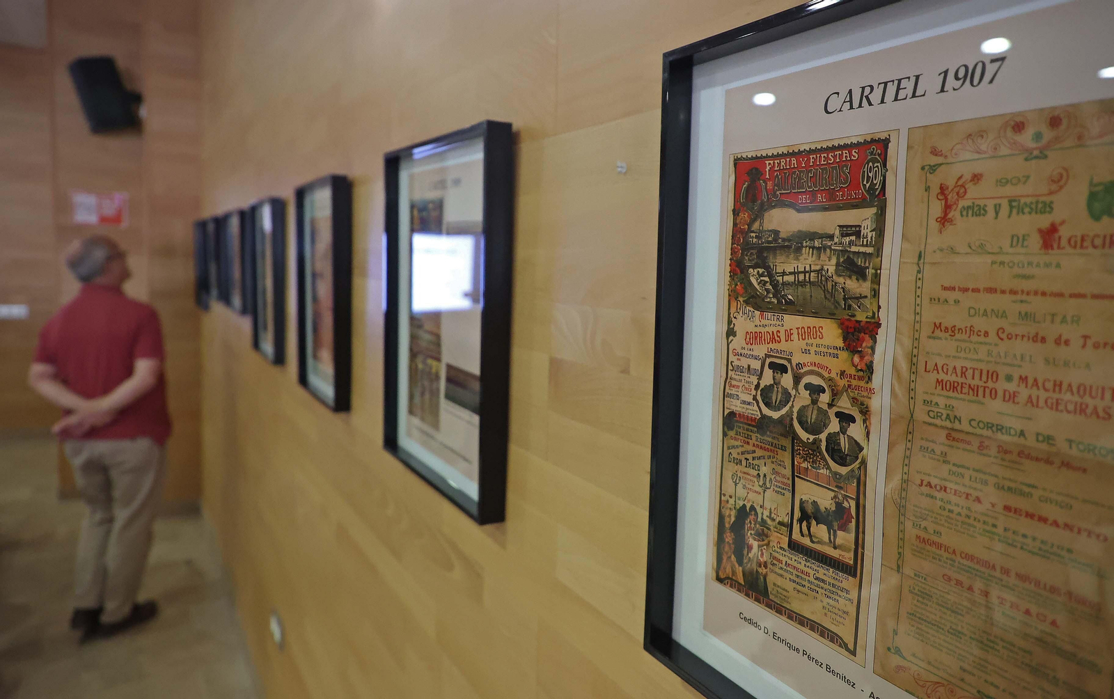 La exposición 'Los primeros 100 años de la Feria de Algeciras', en imágenes