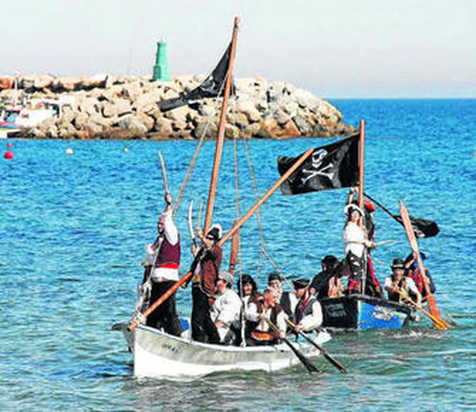 El Desembarco Pirata de San José tendrá nuevos barcos