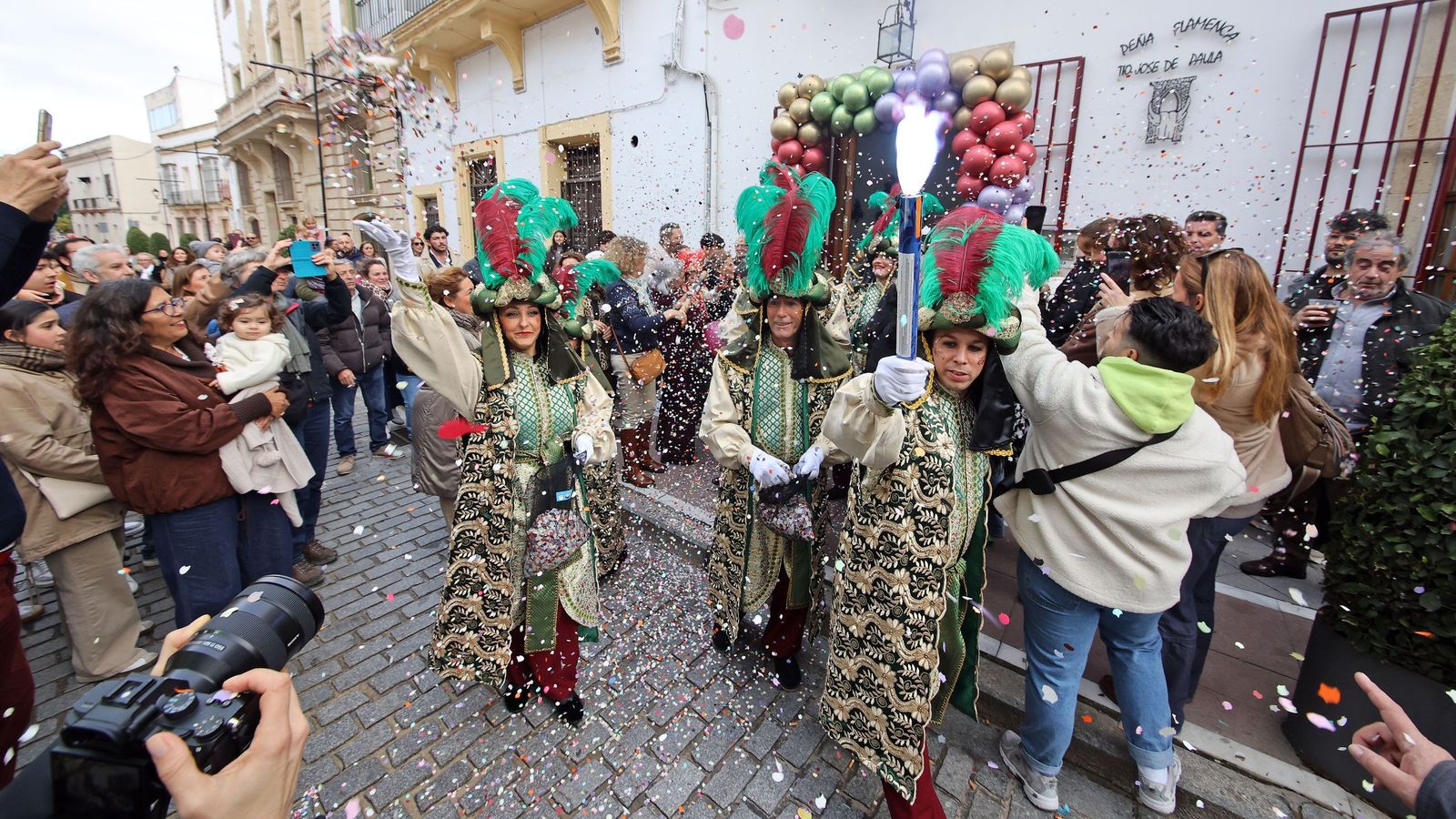 Imágenes de la cabalgata del Cartero Real de Jerez