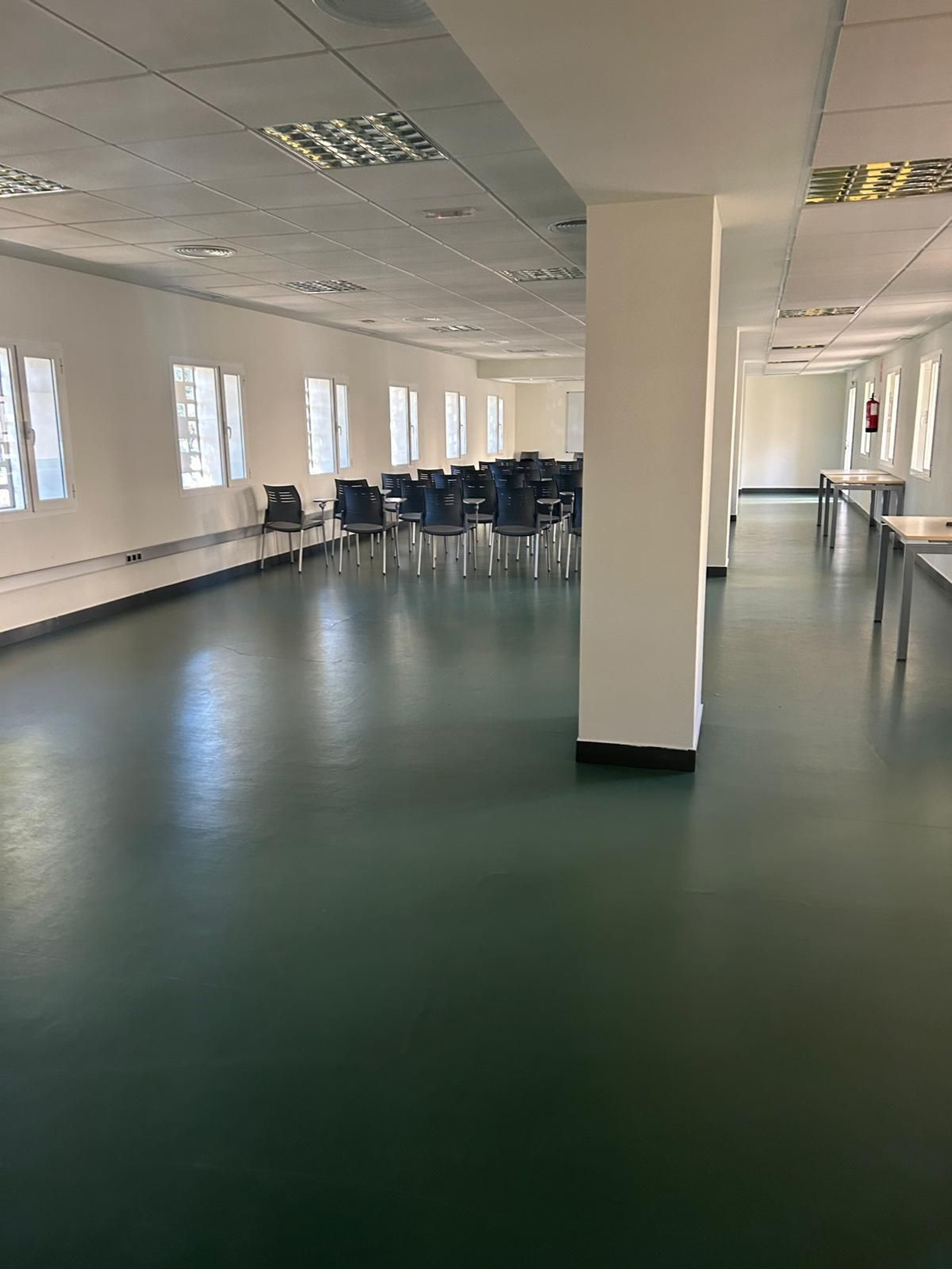 La estancia que se anuncia como gimnasio en el directorio