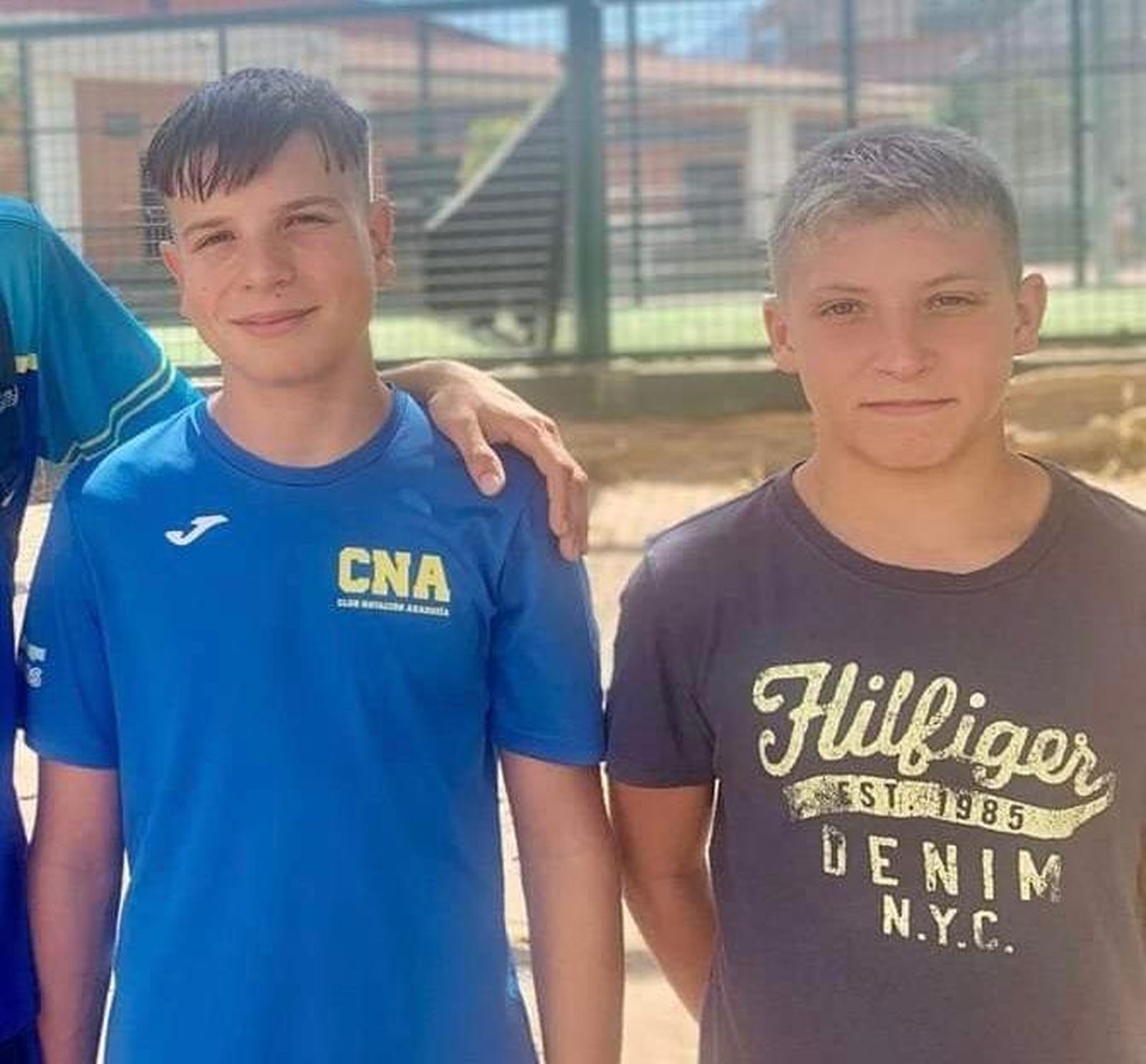 Claudio Anselmo y Aitor Saborito en el Campeonato de Andalucía de Verano en Sevilla