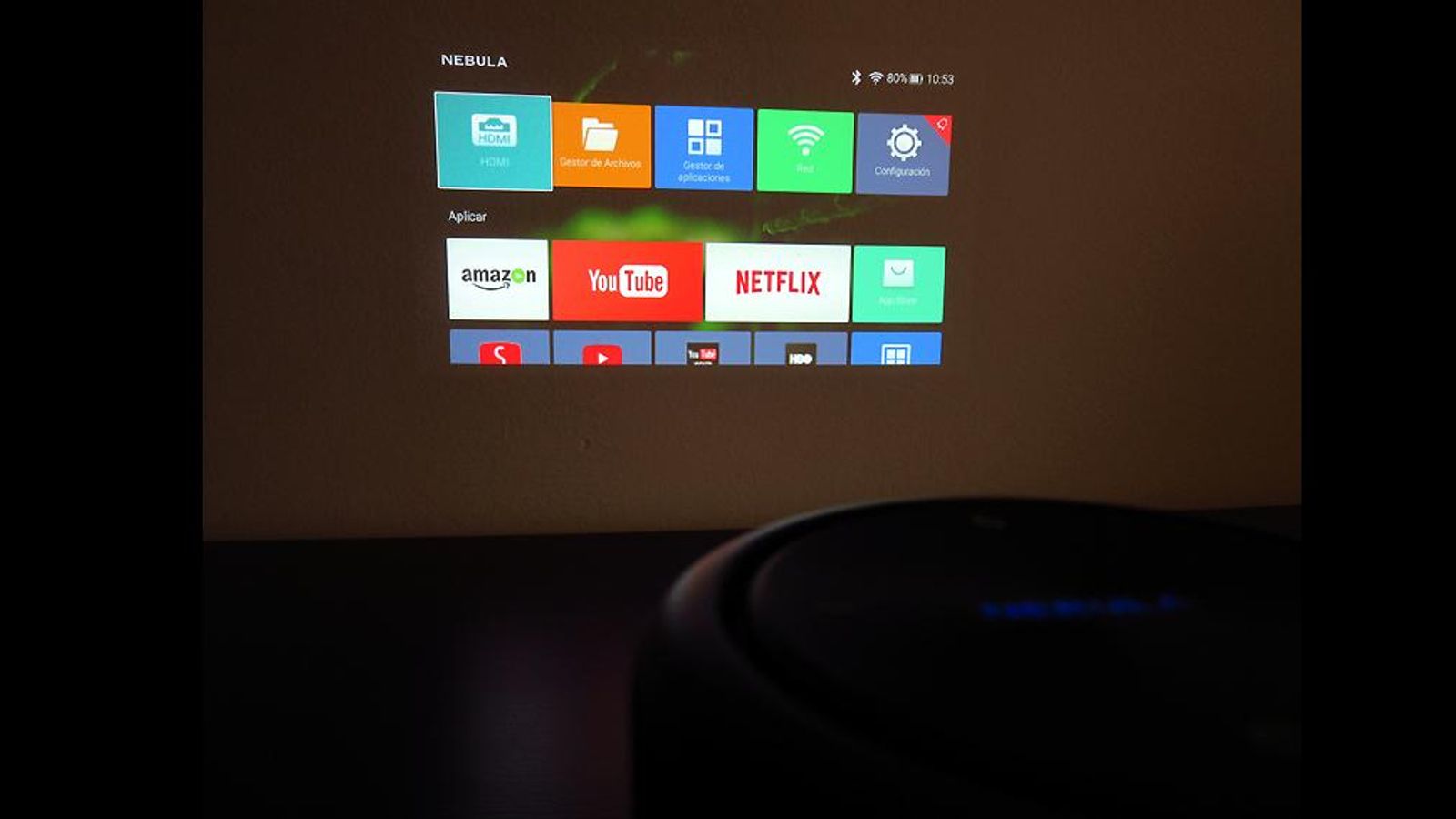 Análisis del proyector portátil Nebula Capsule