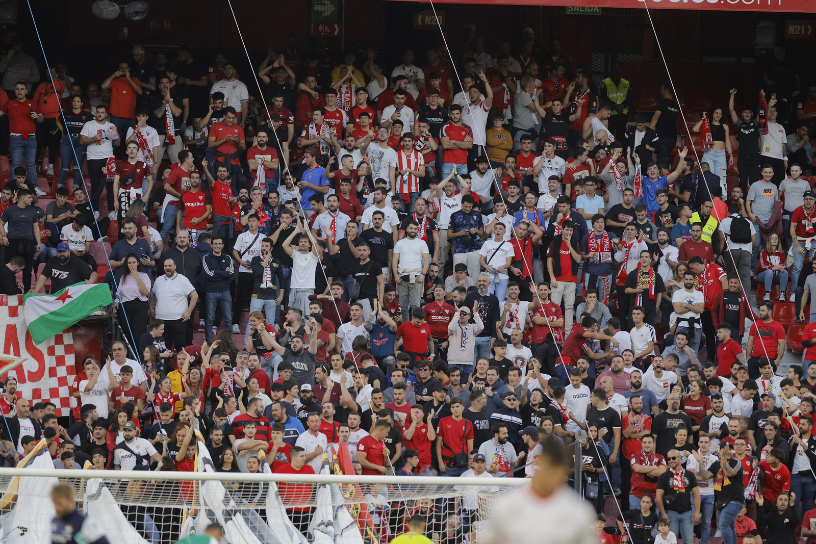 Búscate en las fotos del Sevilla-Betis