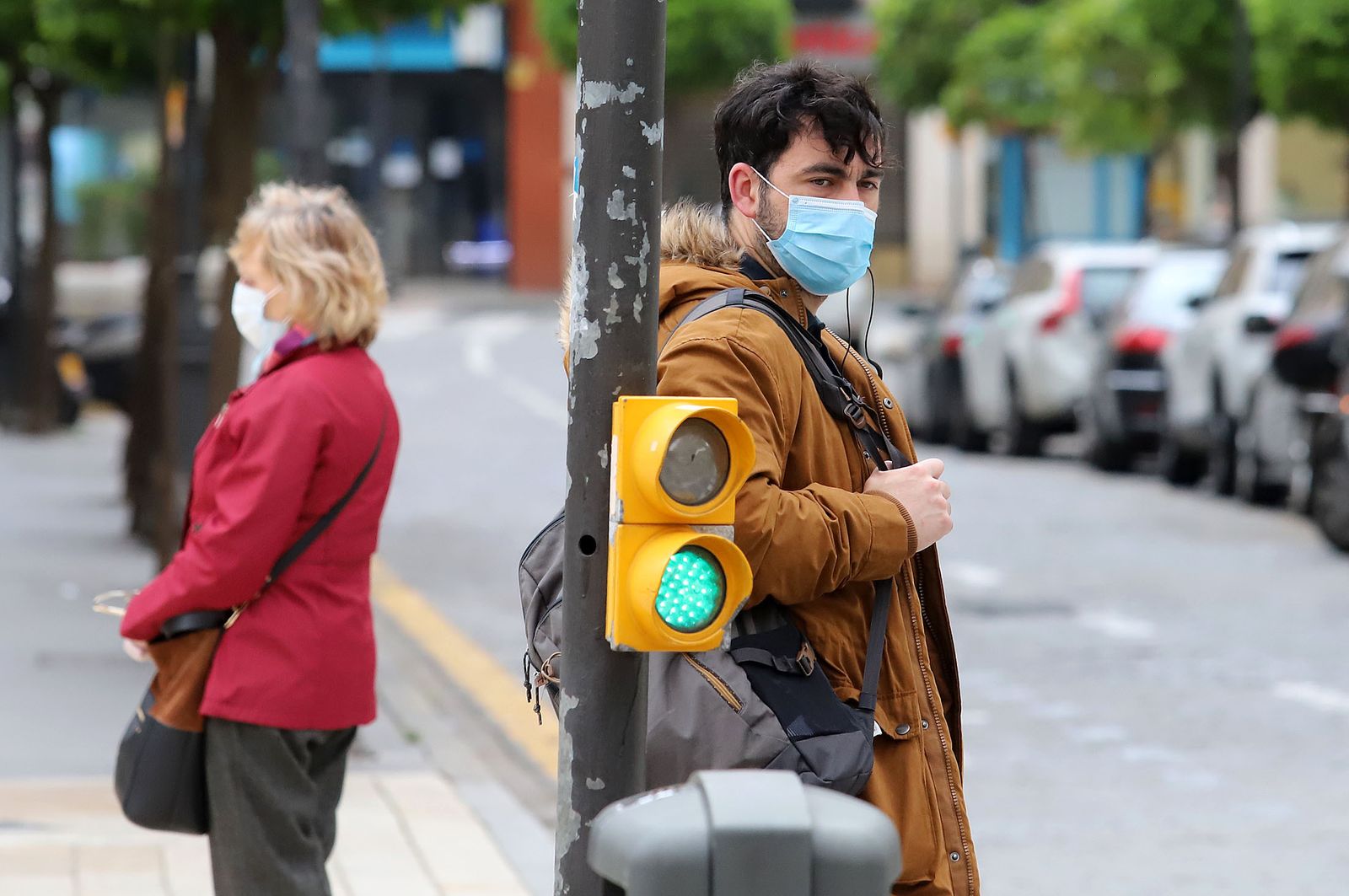 Imágenes del uso de la mascarilla para prevenir el contagio por coronavirus