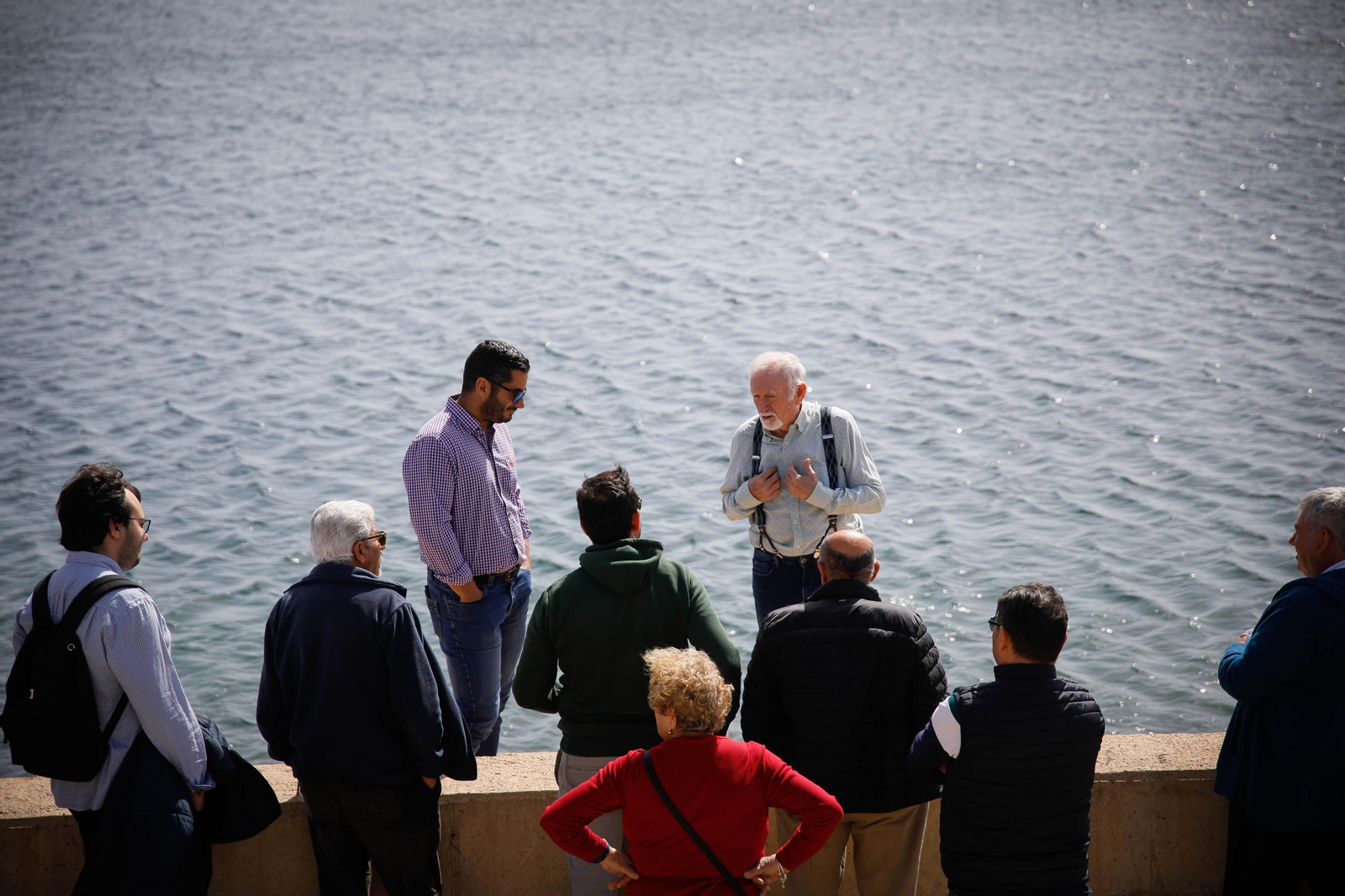 CUCN visita la desaladora de Carboneras y las balsas de Níjar