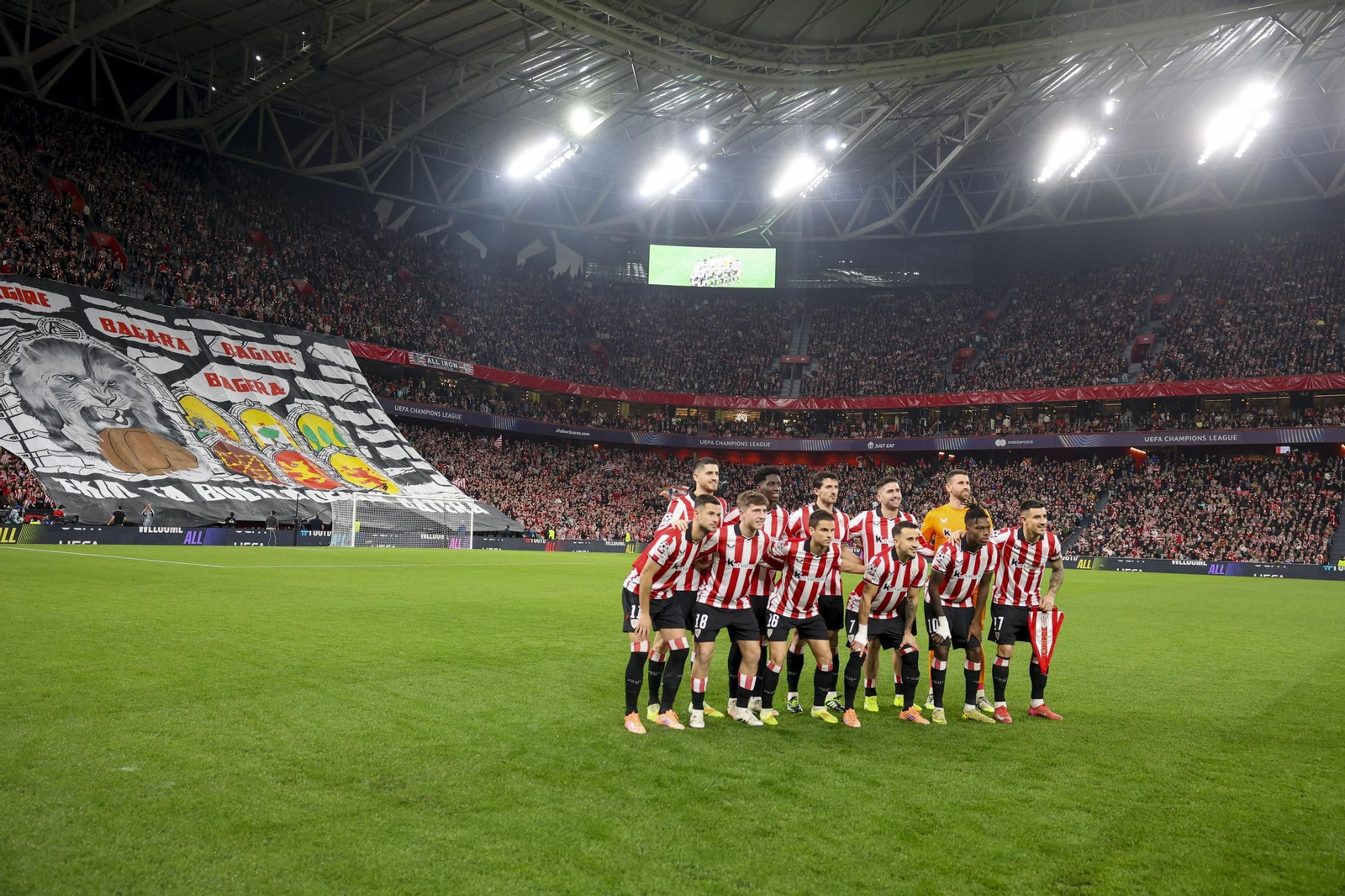 El Athletic Club-PSG, en imágenes