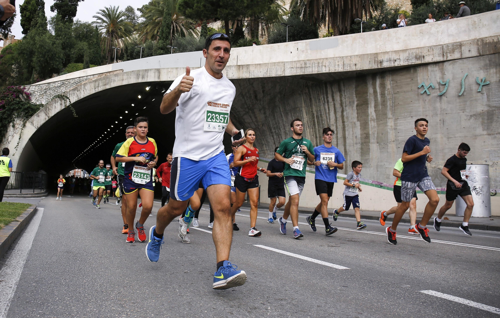 La Carrera Urbana Ciudad de Málaga, en imágenes