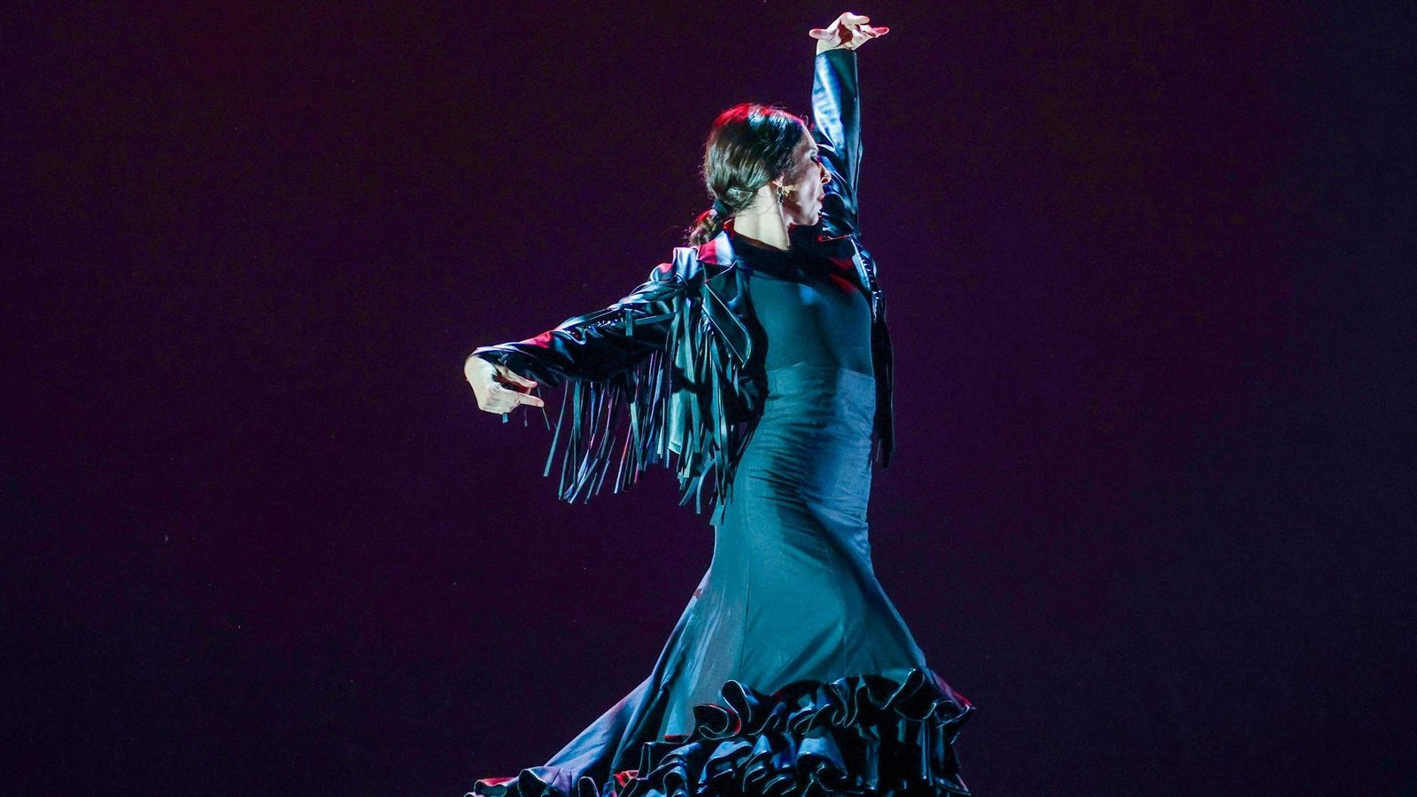 Espectáculo flamenco durante el acto de presentación de la nueva imagen Espectáculo flamenco durante el acto de presentación de la nueva imagen