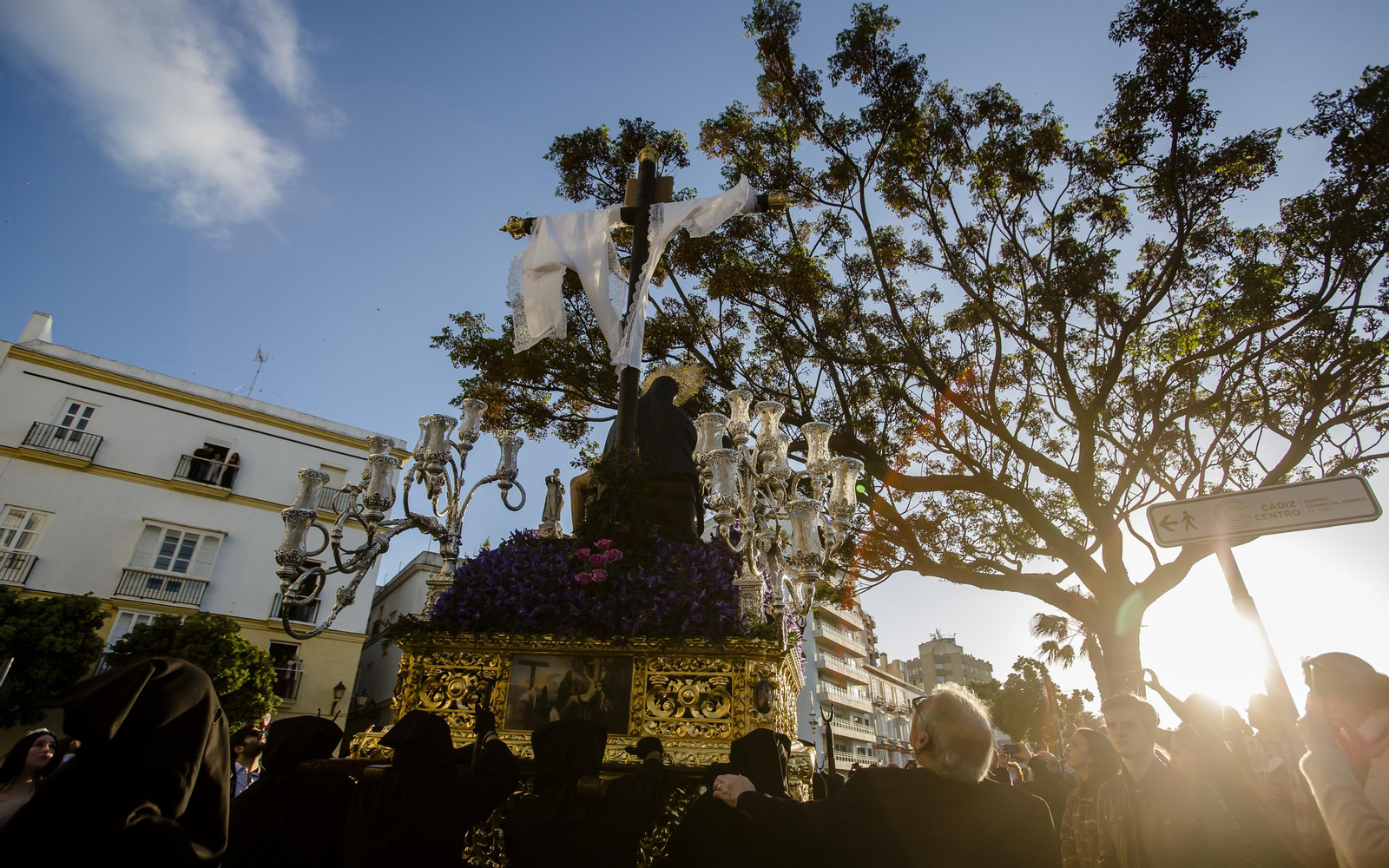 Las imágenes de la cofradía del Caminito en la Semana Santa de Cádiz 2022