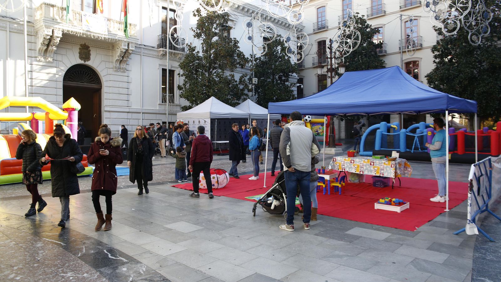 Actividades en la Plaza del Carmen