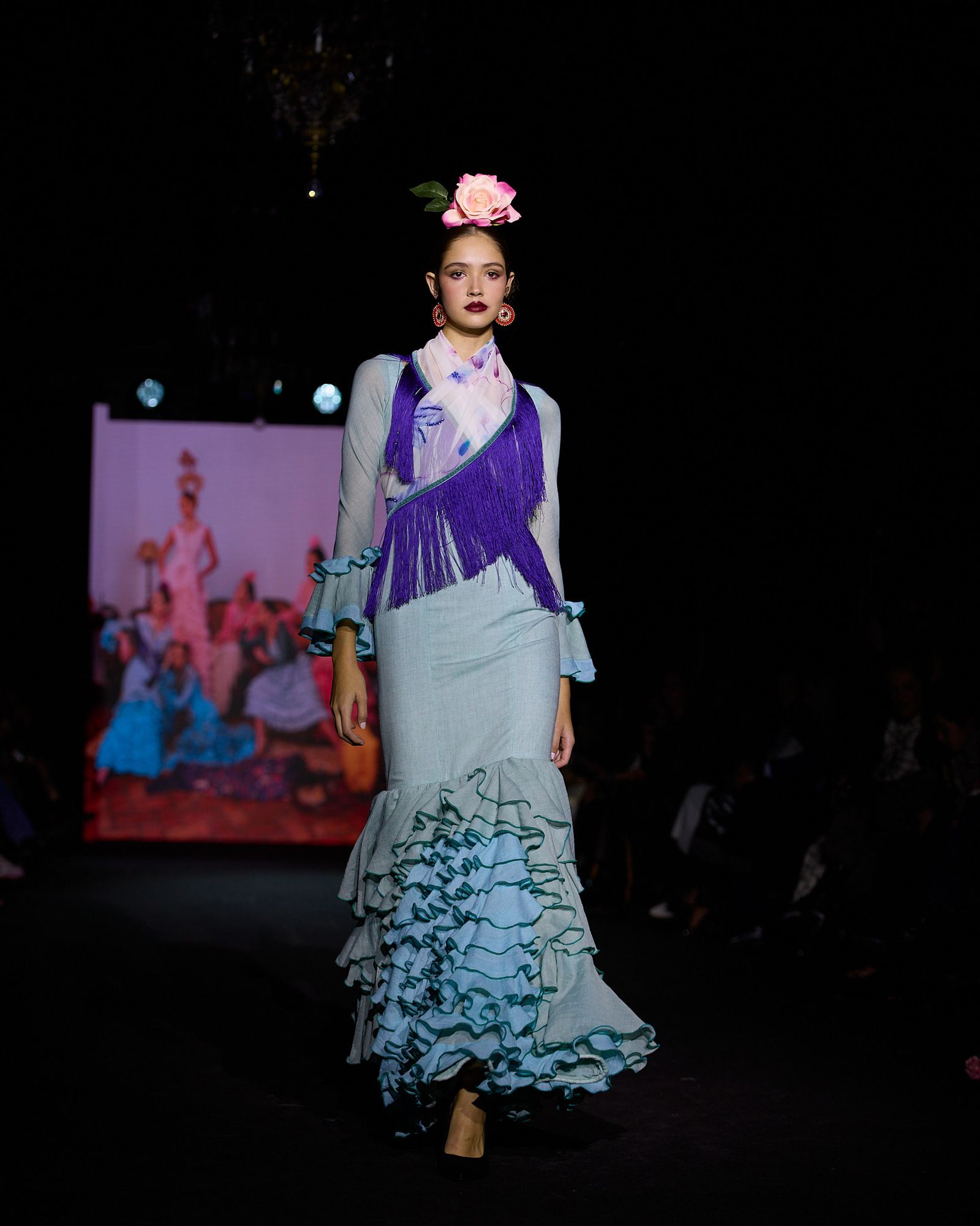 El desfile de flamenca Pol Núñez en We Love Flamenco 2026, todas las fotos