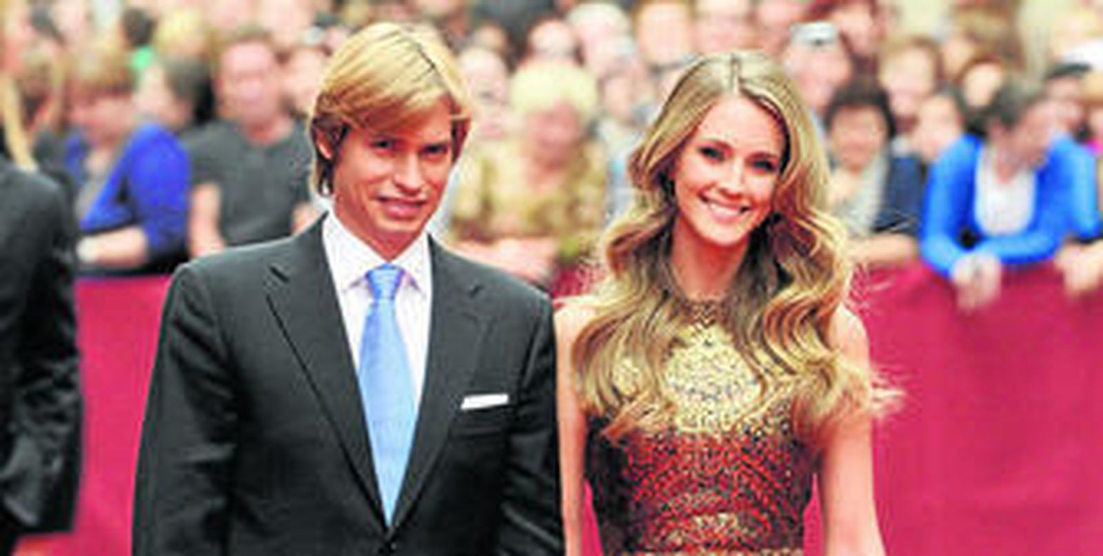 El cantante Carlos Baute lleva tres años felizmente casado con esta guapa venezolana de ascendencia letona.