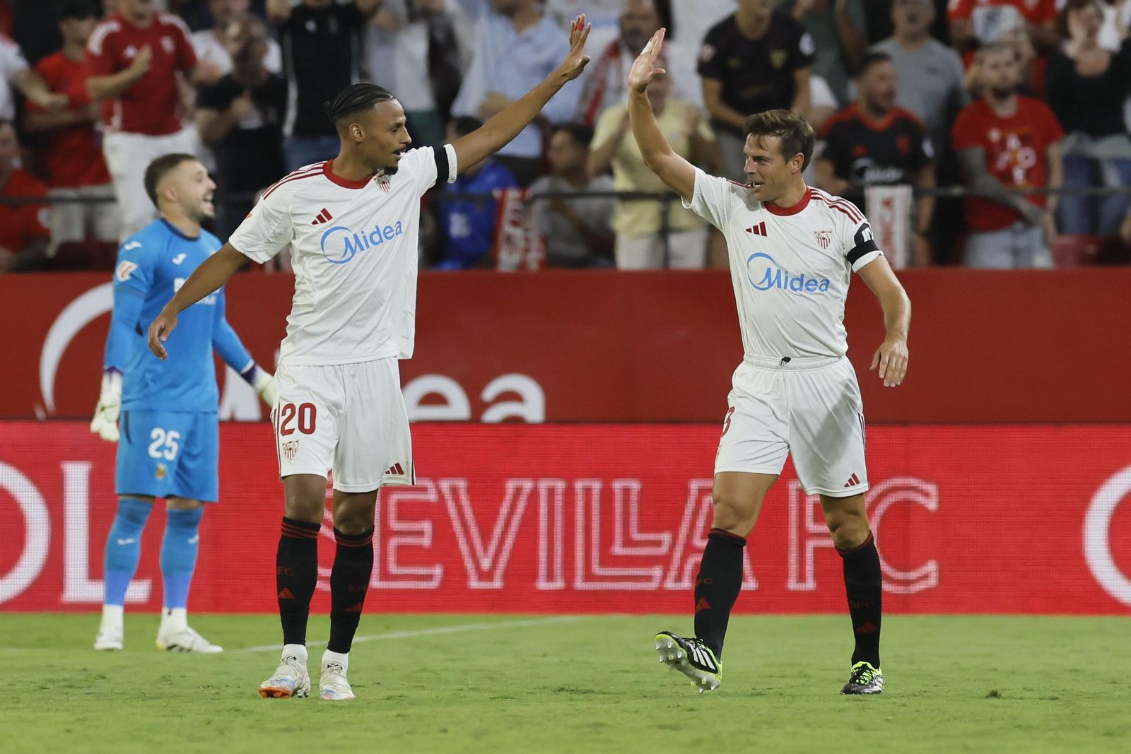 Las fotos del Sevilla-Villarreal