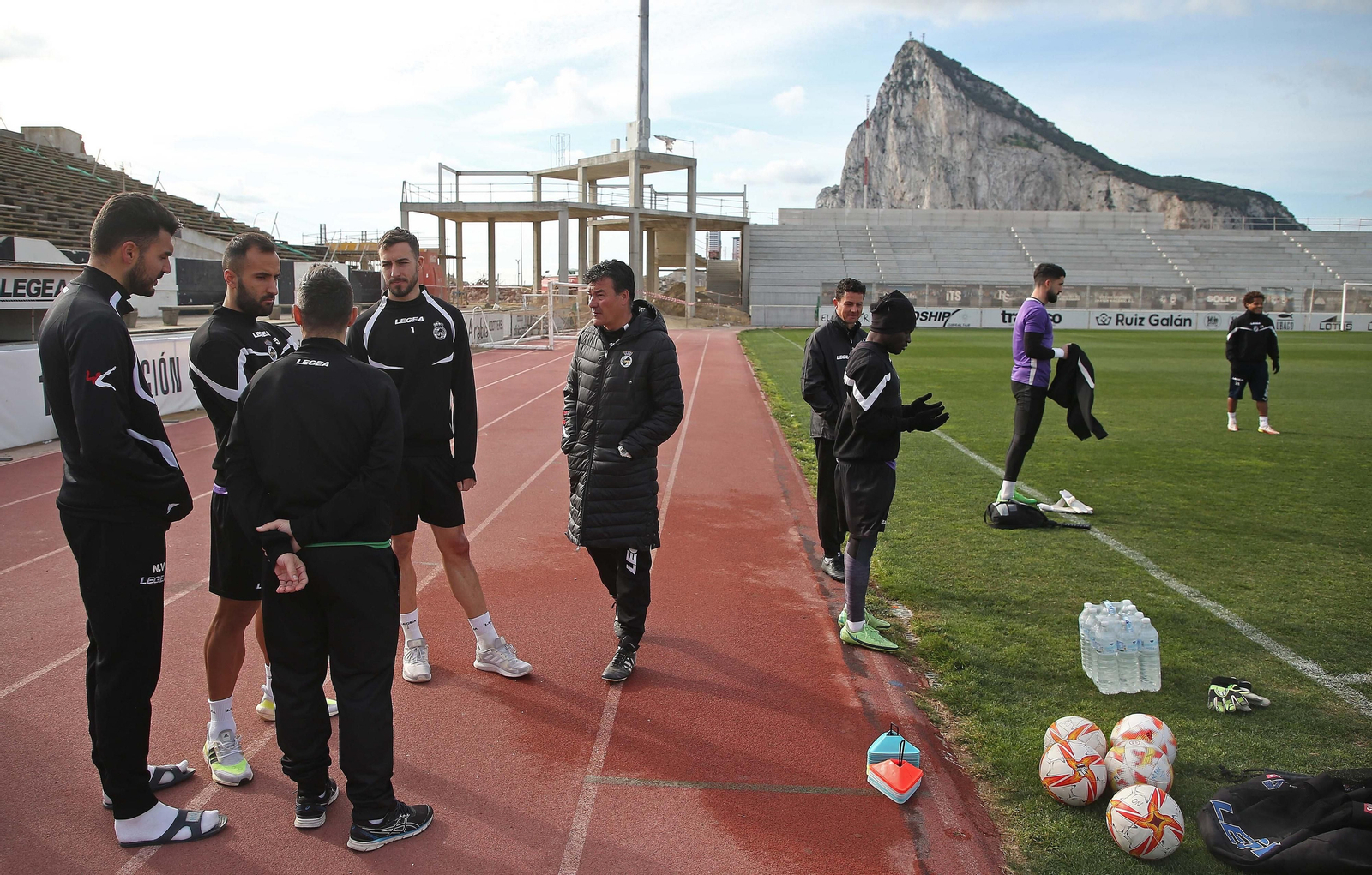 Fotos del entrenamiento de la Balona  previo al partido contra el Deportivo de La Coruña
