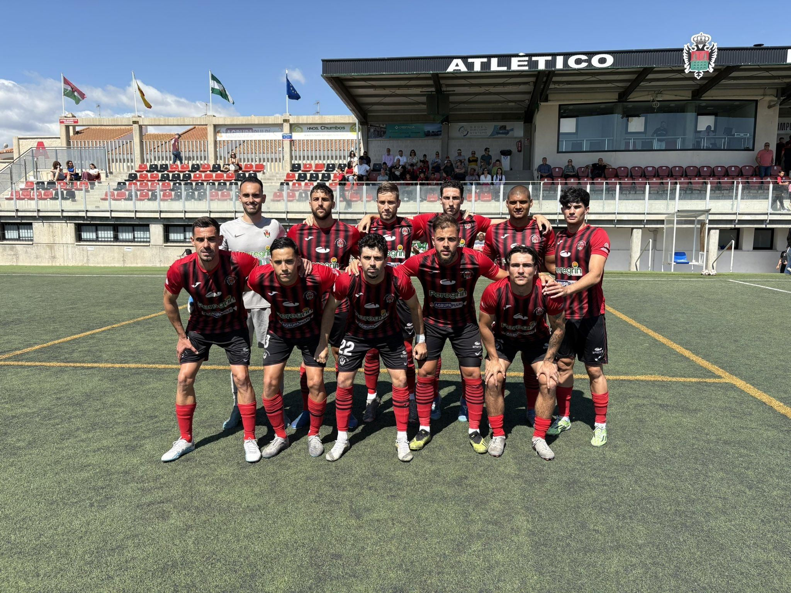 Once presentado por el conjunto rojinegro durante un encuentro de la presente temporada disputado en el San Miguel.