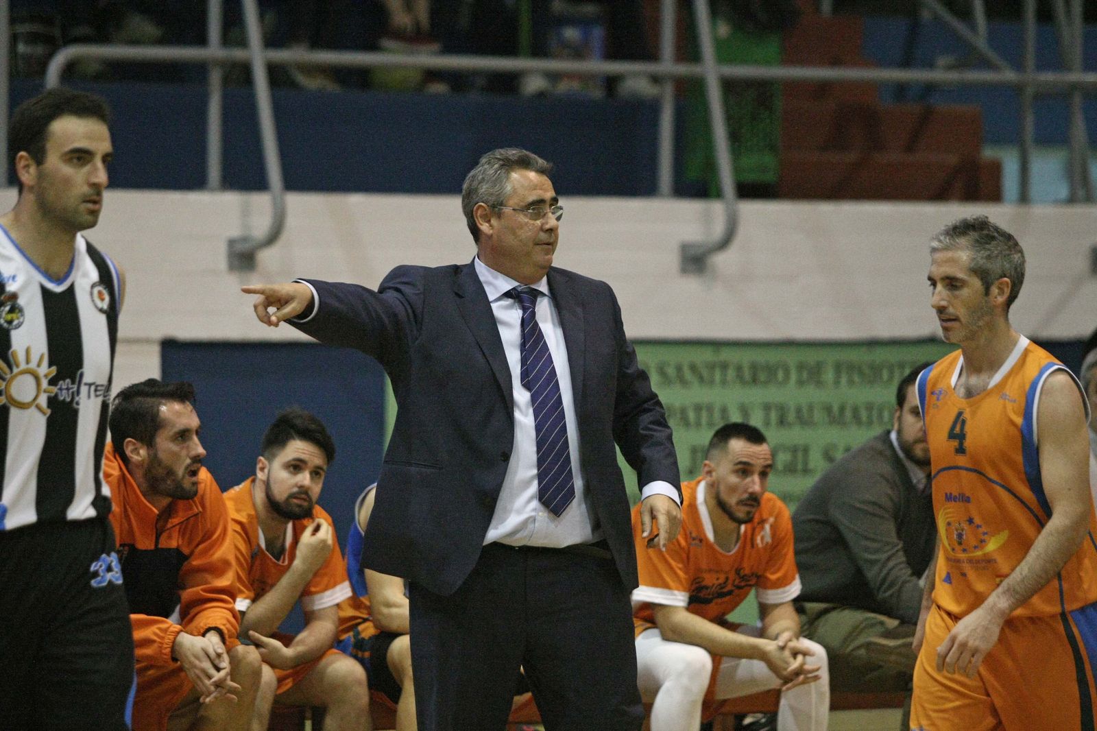 Javi Nieto, entrenador del Enrique Soler de Melilla.