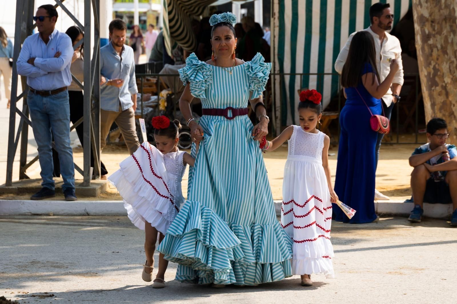Búscate en las imágenes del sábado de Feria de El Puerto