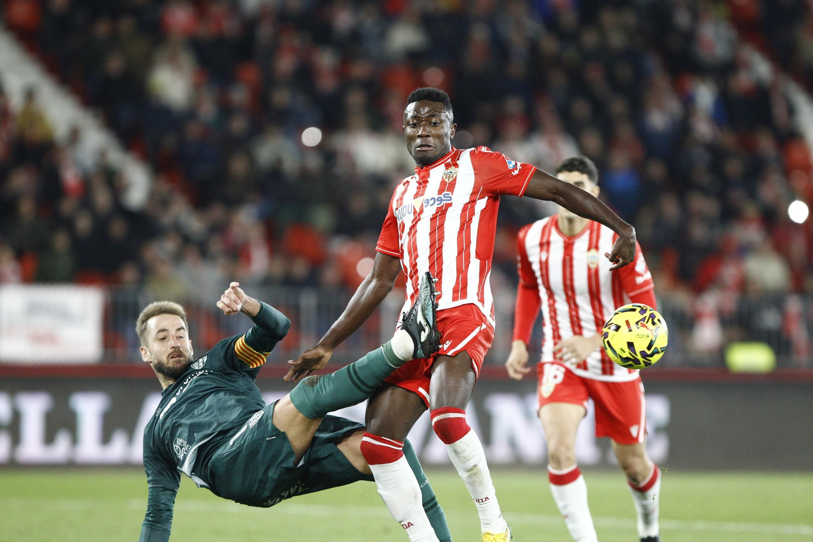 Las fotos del partido U.D.Almería-S.D. Huesca