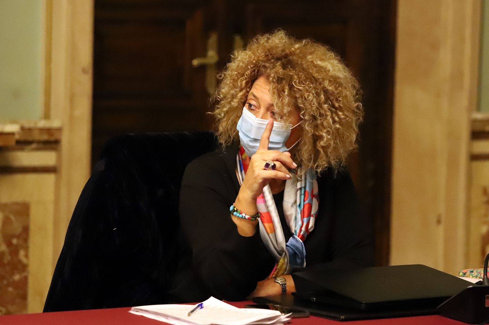 Imágenes del pleno celebrado en el Ayuntamiento de Huelva