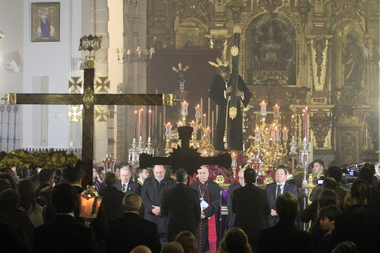 Imágenes del Vía Crucis Oficial de la Semana Santa presidido por el Señor de Pasión