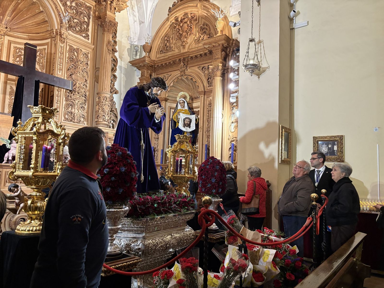 Besapié a Nuestro Padre Jesús.