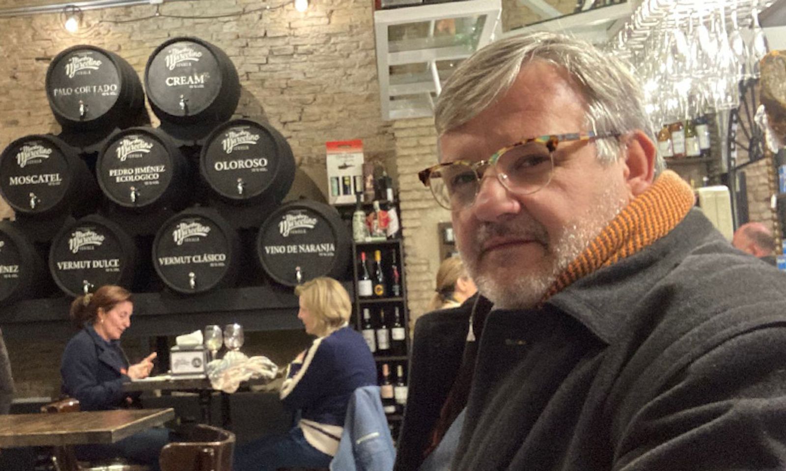 Luis García Yepes, periodista y pintor.