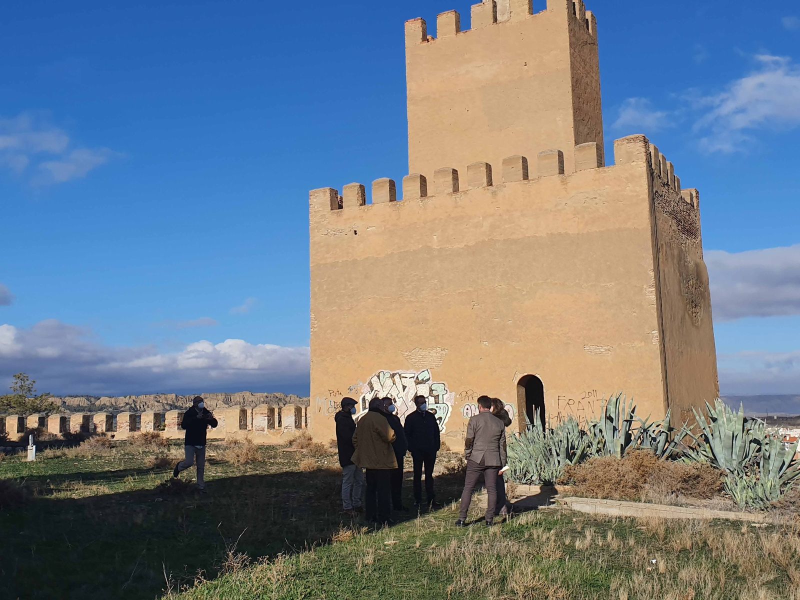 La Torre-Puerta, eje de la segunda fase del proyecto de recuperación de la Alcazaba de Guadix (Granada)