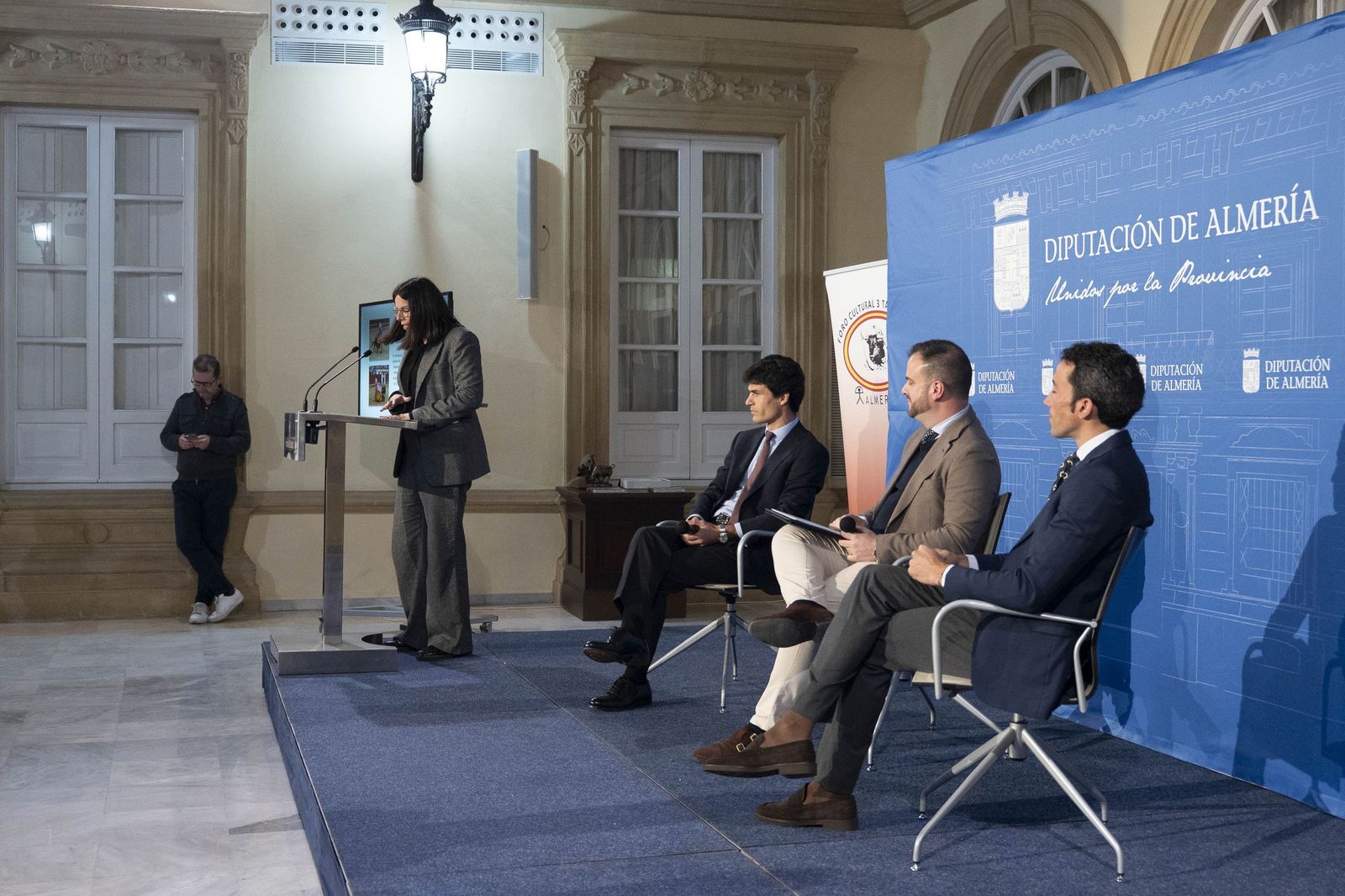 Pablo Aguado y David de Miranda, premiados en el Foro 3 Taurinos 3 de Almería