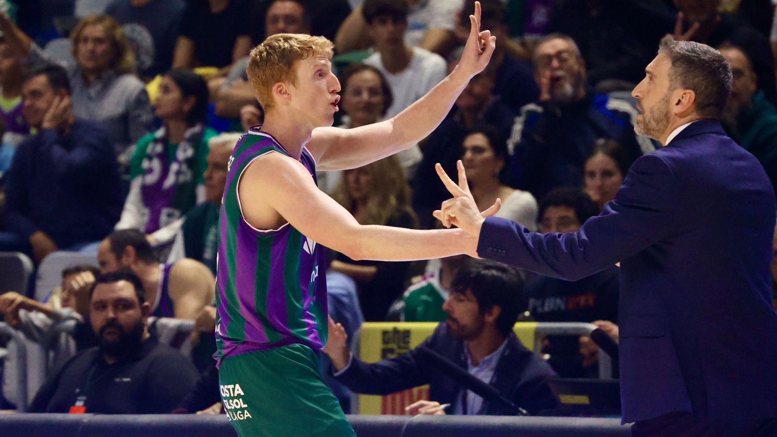 El Unicaja-La Laguna Tenerife, en fotos