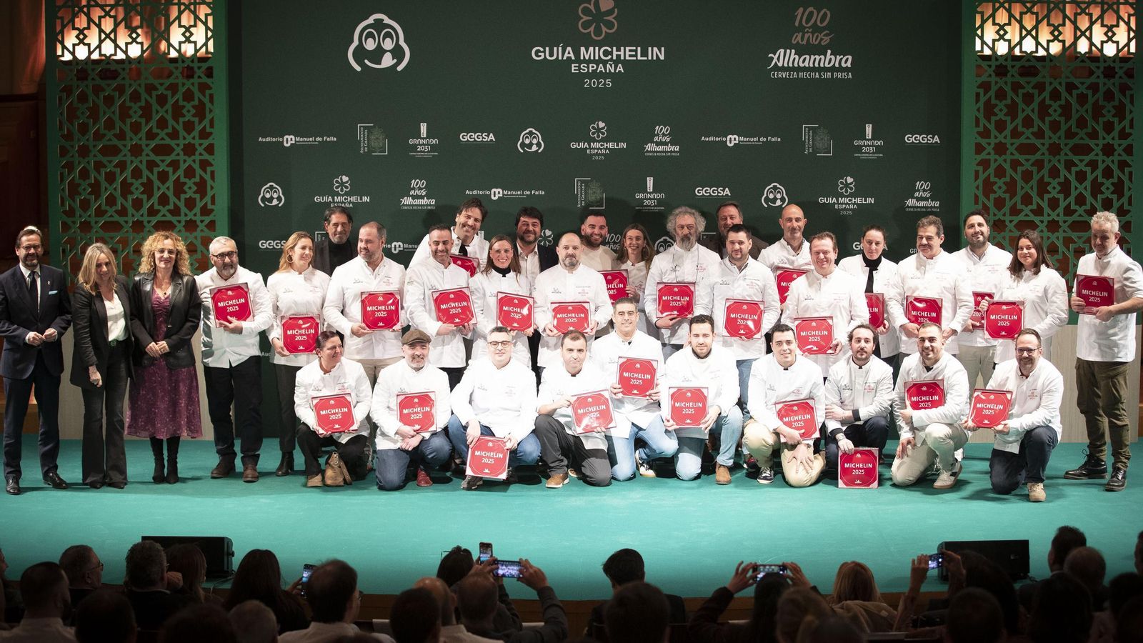 La Gala de la Guía Michelin en Granada, en imágenes