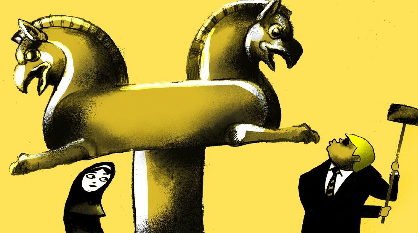 Trump en Persépolis