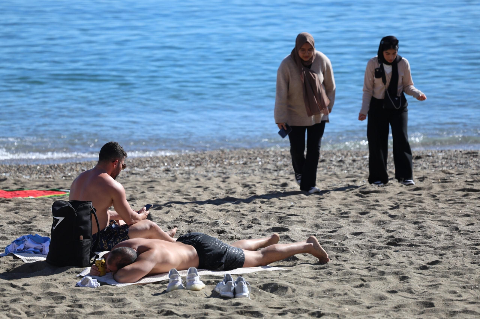 Enero y... día de playa en Málaga: la subida de las temperaturas deja estas imágenes Enero y... día de playa en Málaga: la subida de las temperaturas deja estas imágenes