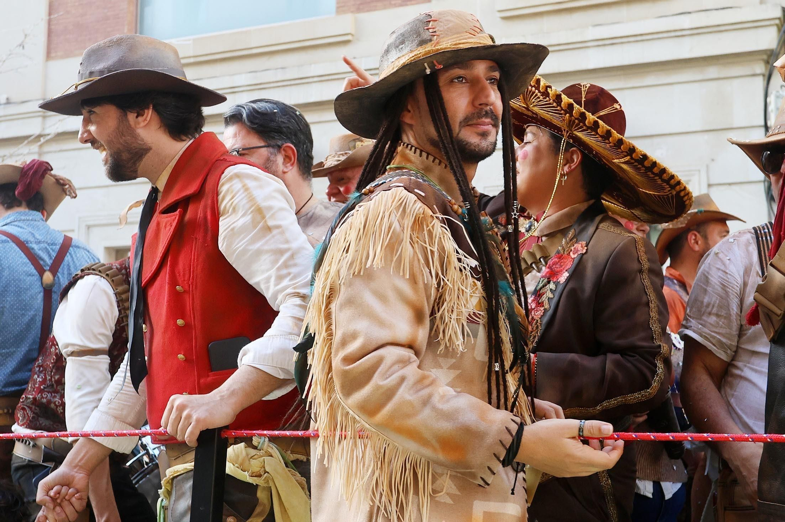 Imágenes de la cabalgata del Carnaval Colombino 2024