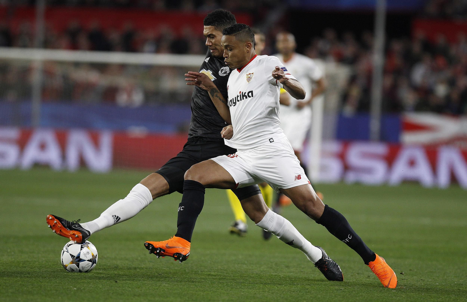 Las imágenes del Sevilla-Manchester United