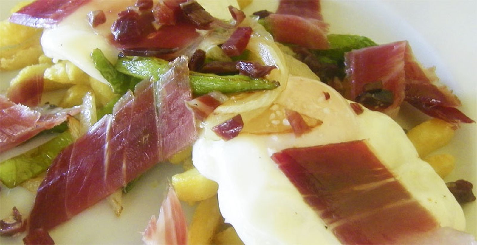 Huevos fritos de la Venta Luis Rey de Lebrija