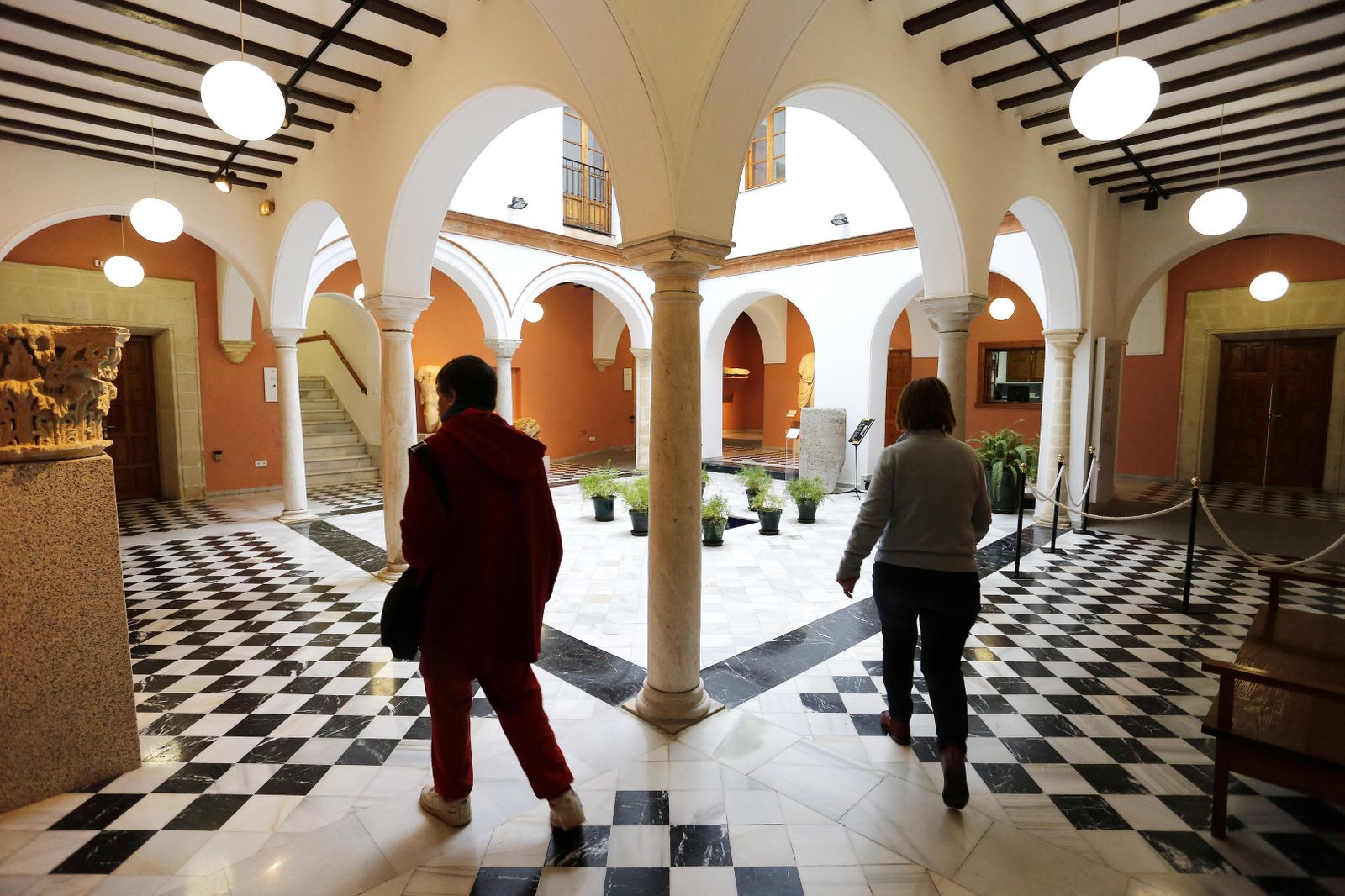 Interior del Museo Arqueológico de Jerez.