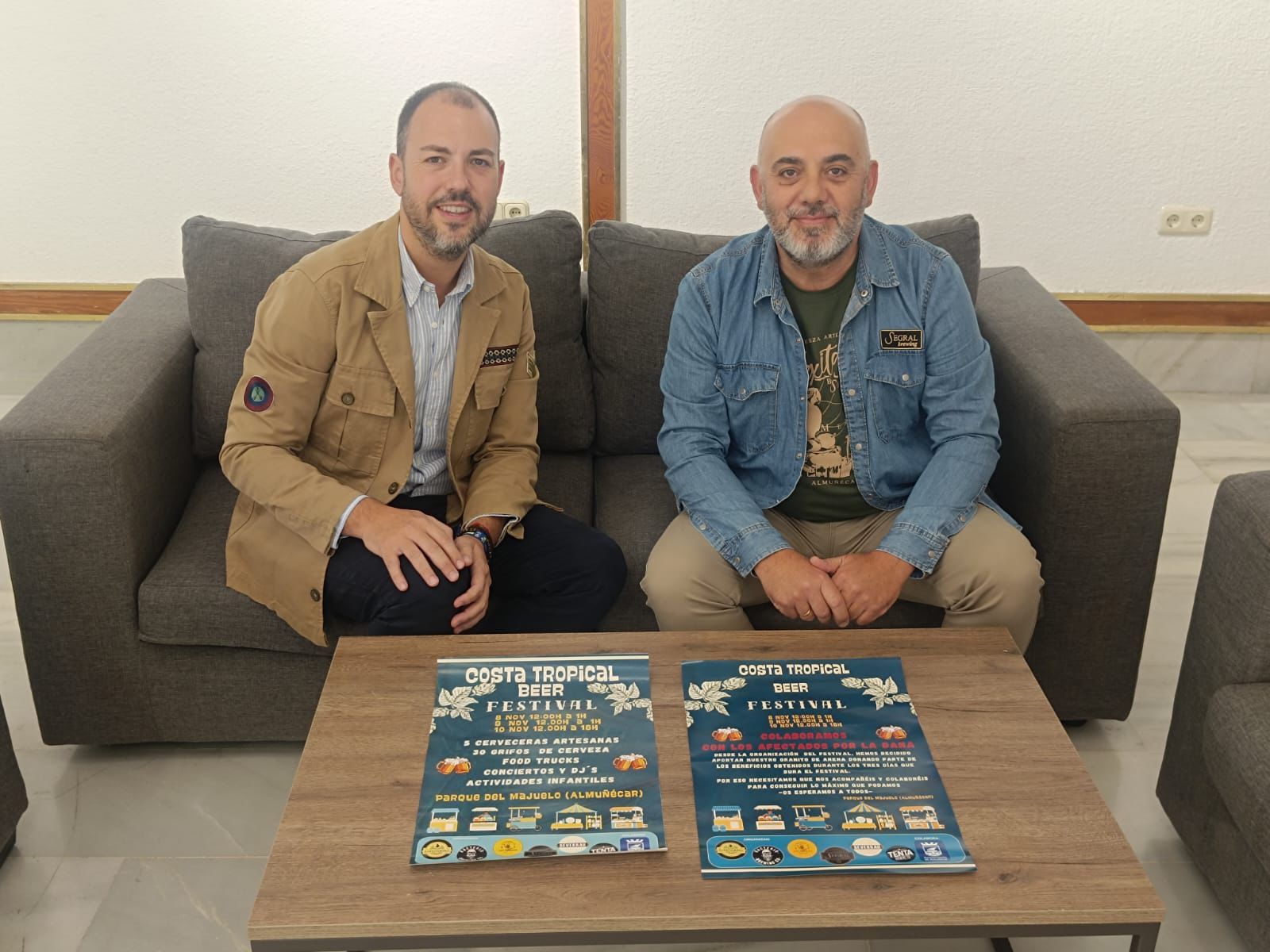 Alberto García Gilabert  y Paco Alonso