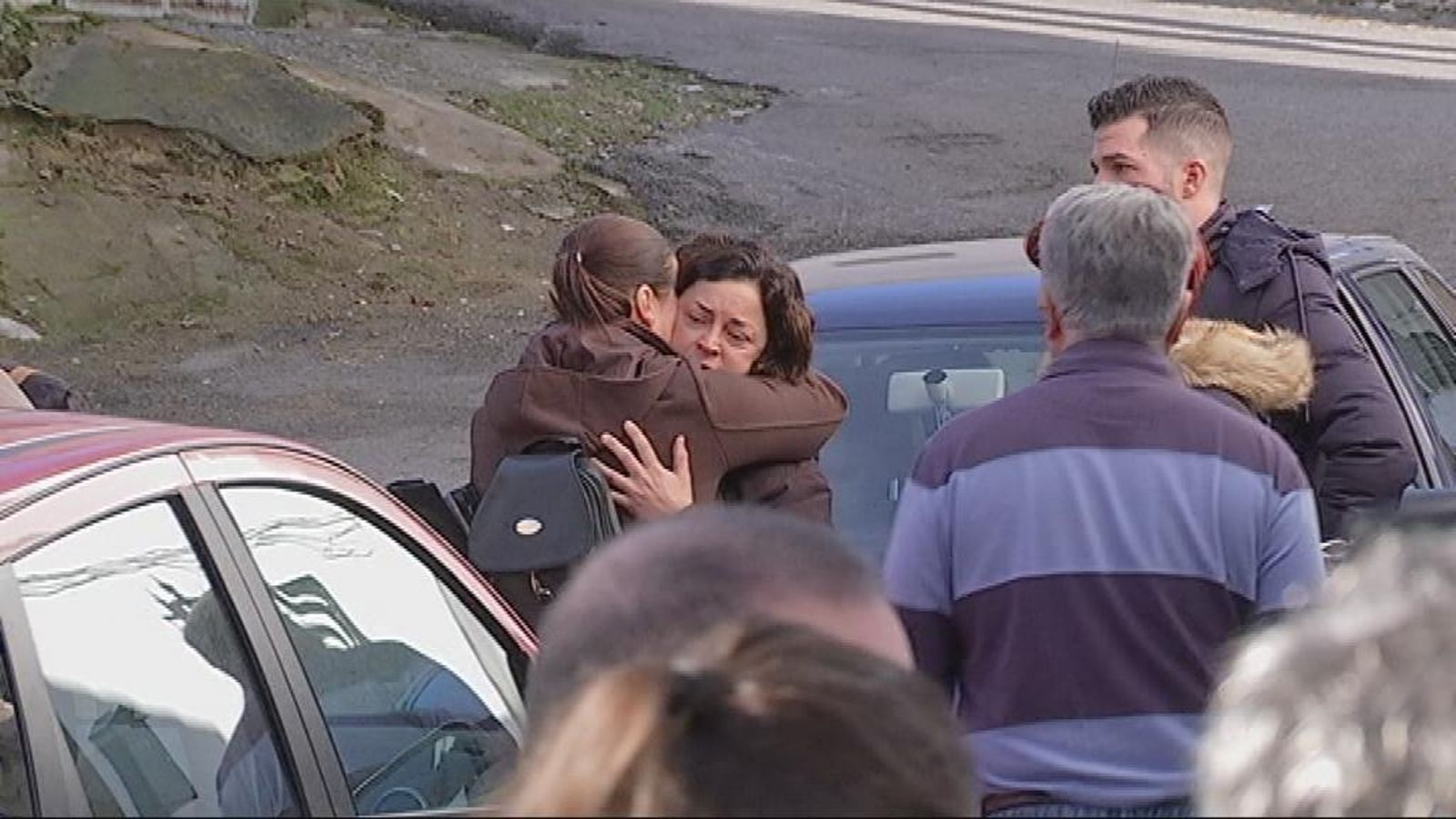 Familiares y vecinos de las víctimas de Dehesas Viejas.