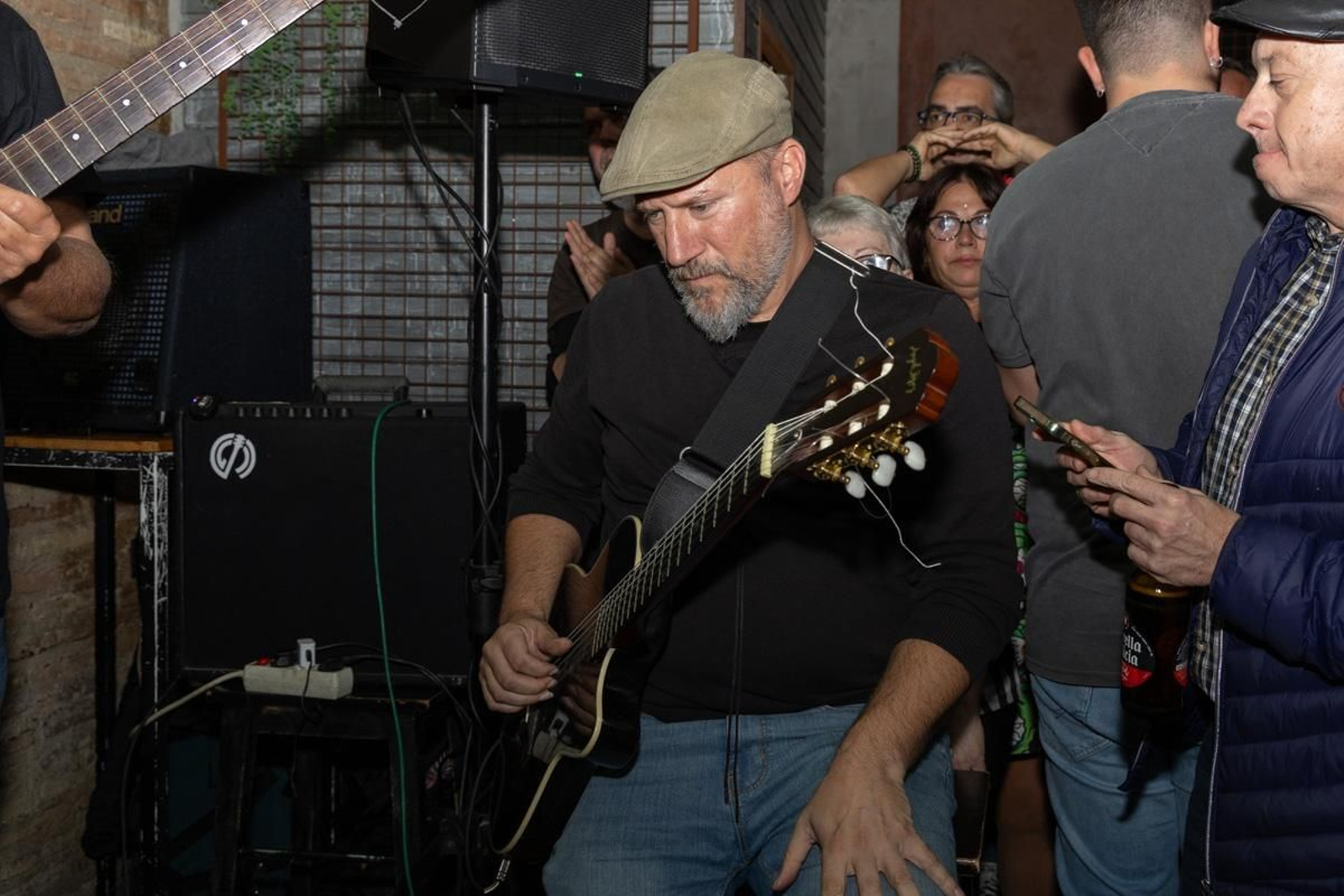 Homenaje a Antonio Jaén en la sala de conciertos que fundó en la ciudad.