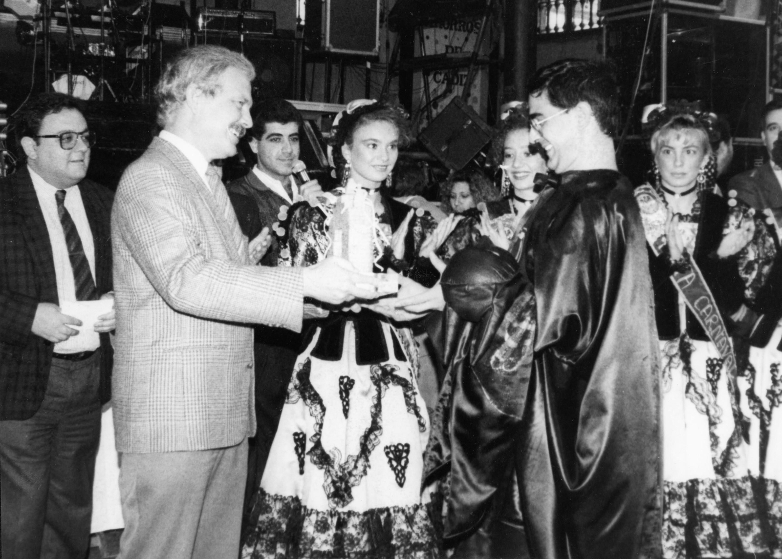 Así era la entrega de premios del COAC - Homenaje al Comparsista