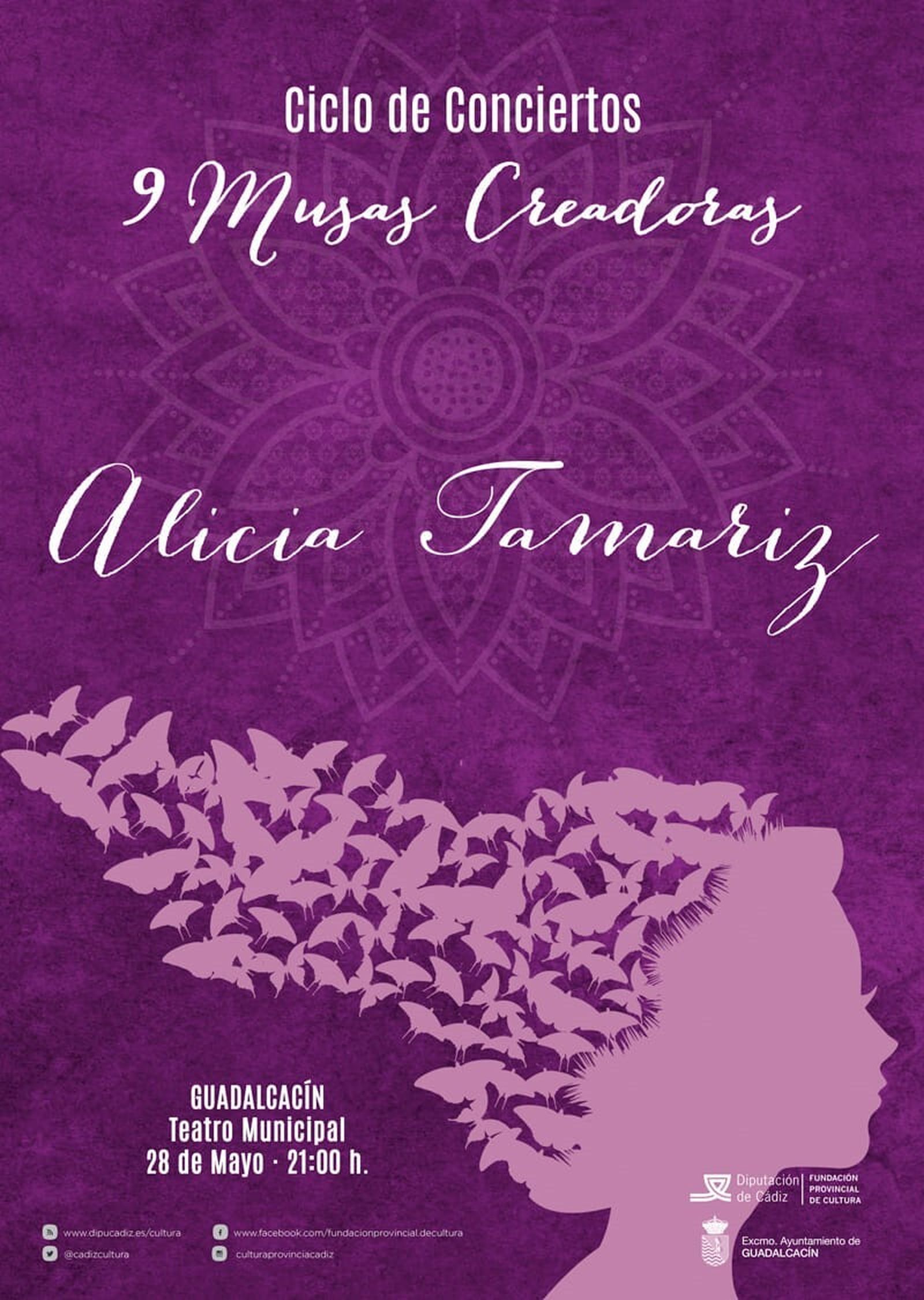 Cartel del ciclo de conciertos.